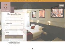 Tablet Screenshot of hotelk2.it